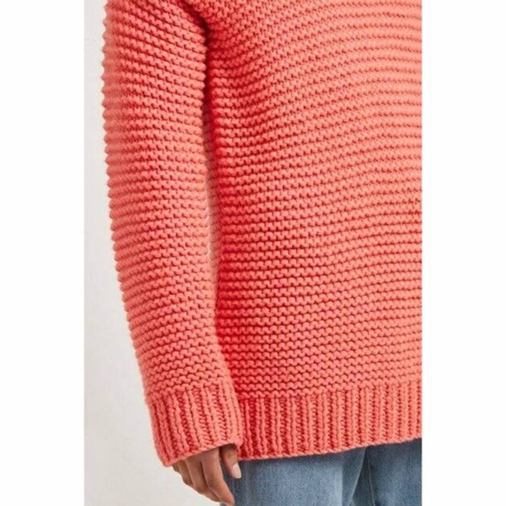 French Connection Neve Links Sweater S High neck - Picture 4 of 12